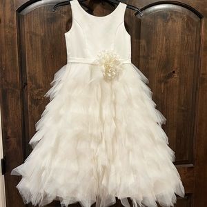 US angels flower girl dress